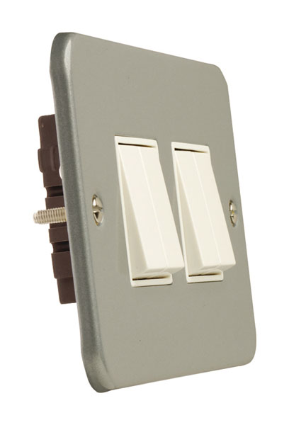 10AX 4 Gang 2 Way Plate Switch (CL019)