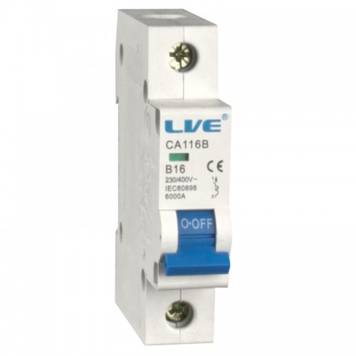 LIVE - 1 Pole 6kA Miniature Circuit Breakers