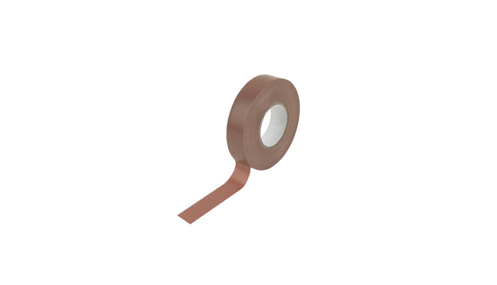 Brown PVC Insulation Tape (33mtr Roll)