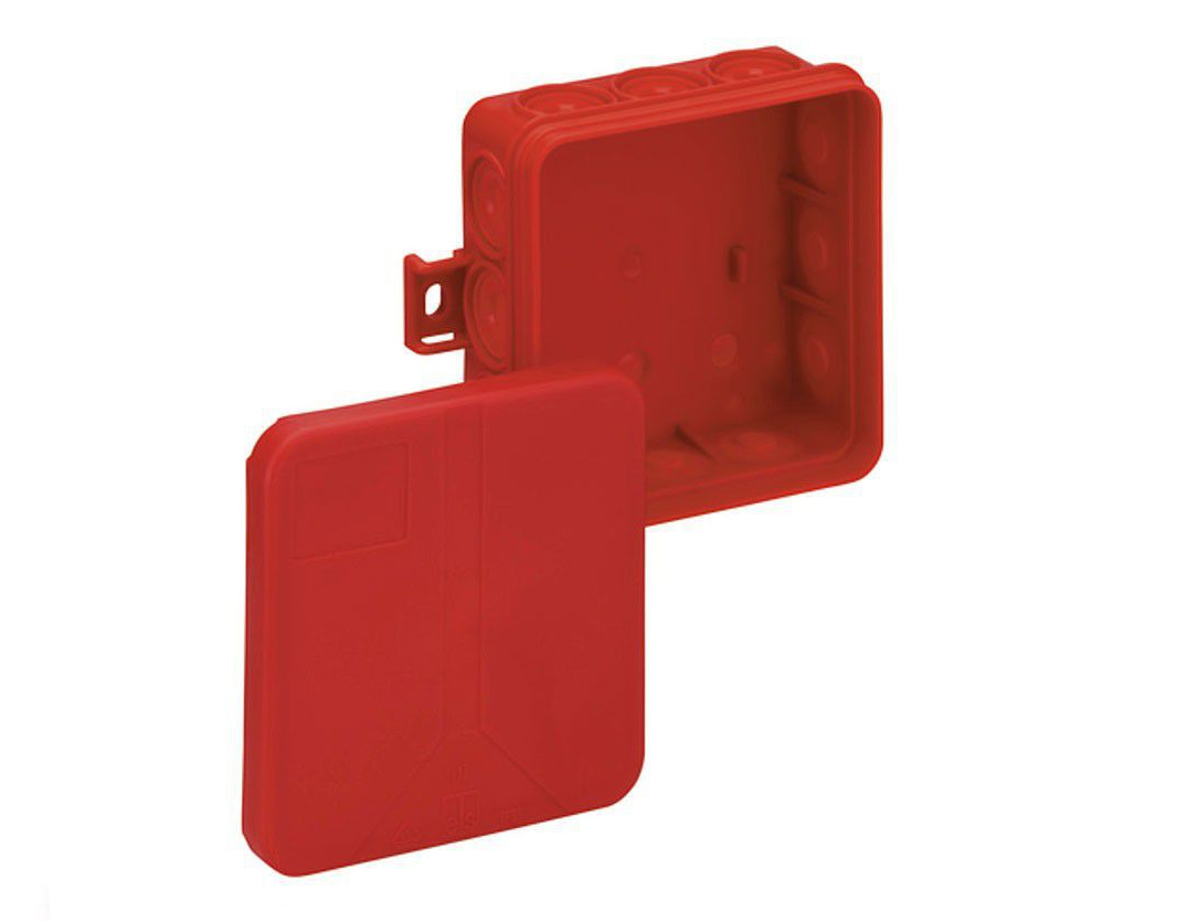 Spelsberg Red Outdoor Waterproof IP55 Junction Boxes With Knockouts