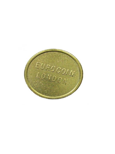 100 x 27.8mm Eurocoin London Token