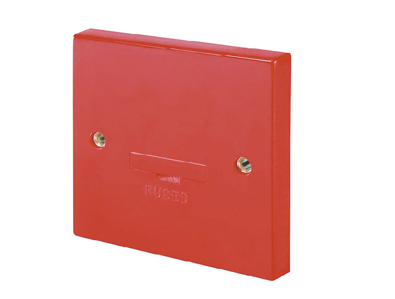 3A Fused Connection Unit - Red (WA049RD)